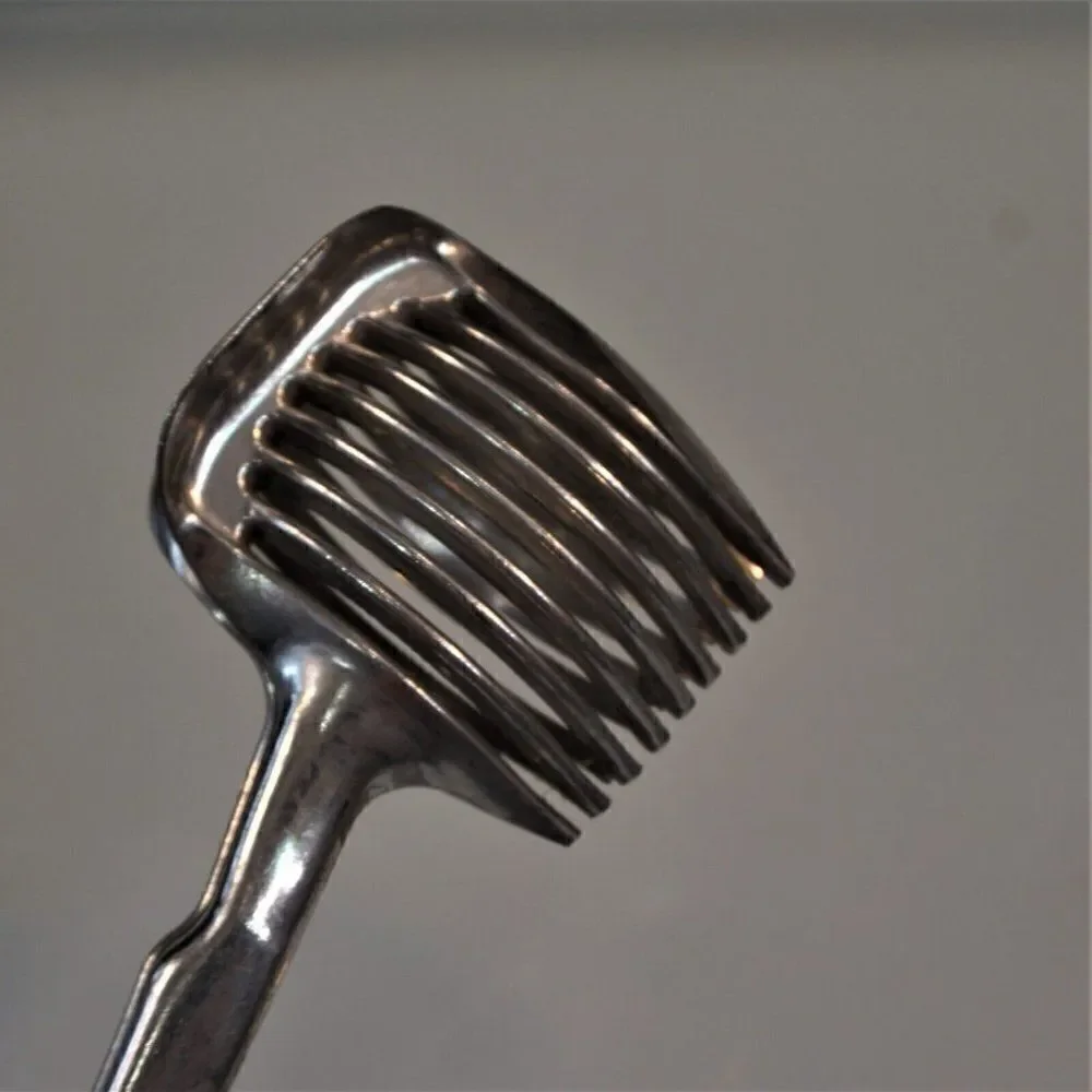 Vintage aluminum tongs